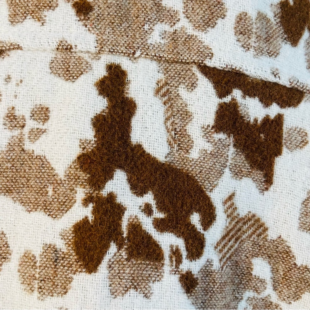 Sonoma Animal Print Collared Wool Jacket - Picture 8 of 10